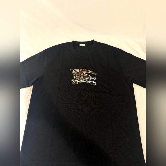 Burberry Other - Burberry Black Tee with Knight Logo